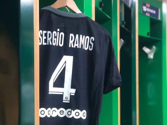 Article image:Sergio Ramos earns his first start for Paris Saint-Germain since joining from Real Madrid