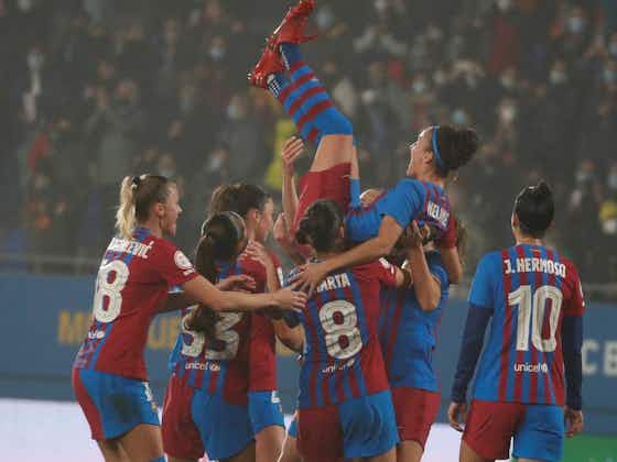 Article image:Barcelona Femeni and Real Madrid Femenino close out 2021 with strong victories