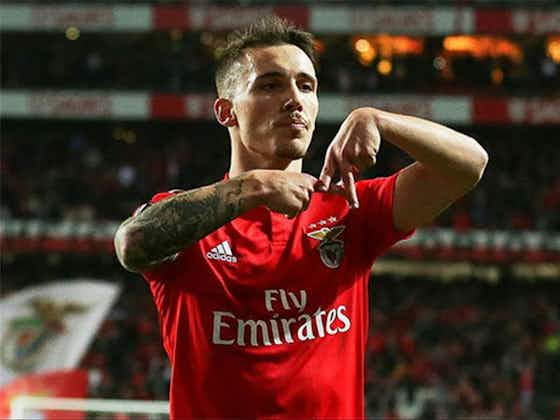 Article image:Barcelona are considering bringing Alex Grimaldo back from Benfica
