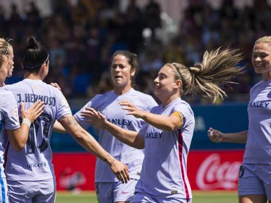 Article image:Barcelona Femeni complete perfect league season