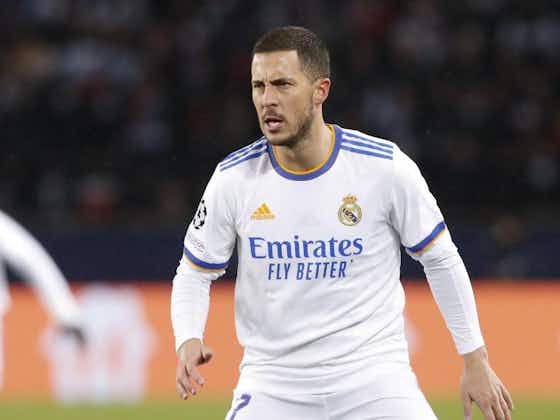 Article image:Eden Hazard pushing for minutes in Real Madrid’s Champions League final with Liverpool