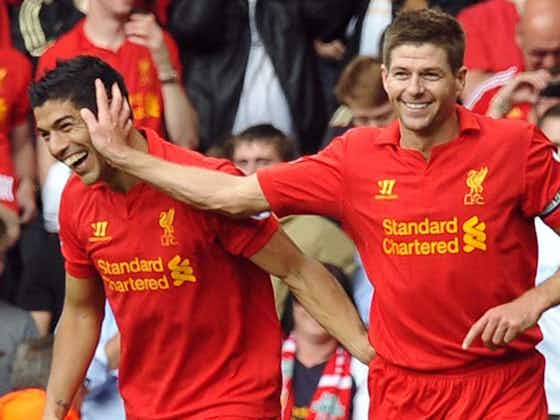 Article image:Steven Gerrard wants to be re-united with Luis Suarez at Aston Villa