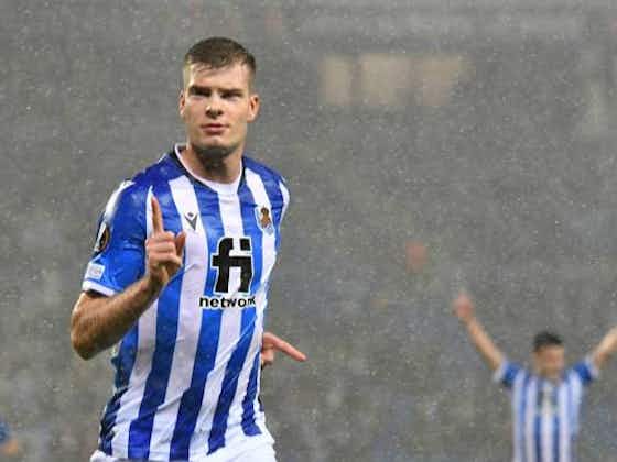 Article image:Alexander Sorloth could return to Leipzig rather than stay at Real Sociedad next season