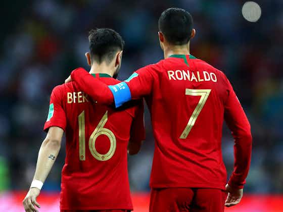 Article image:Bruno Fernandes offers opinion on whether Cristiano Ronaldo is going to leave Manchester United