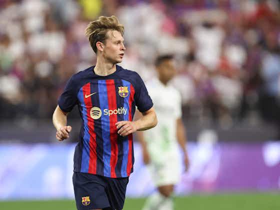Article image:Report: Frenkie de Jong admits he is now open to Manchester United move