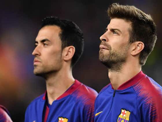 Article image:Barcelona negotiations over Gerard Pique and Sergio Busquets salaries paralysed
