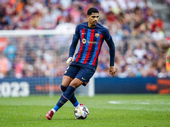 Article image:‘It was obvious that Barcelona didn’t want me to be rushed back’ – Ronald Araujo