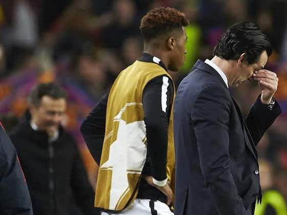 Article image:Referee admits to lying to Unai Emery about historic Barcelona-PSG comeback