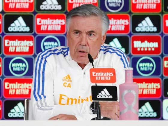 Article image:Carlo Ancelotti only has eyes for Real Madrid