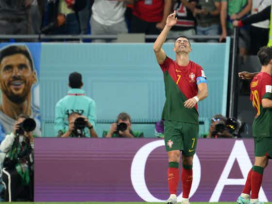 Article image:Cristiano Ronaldo breaks World Cup record with 118th Portugal goal