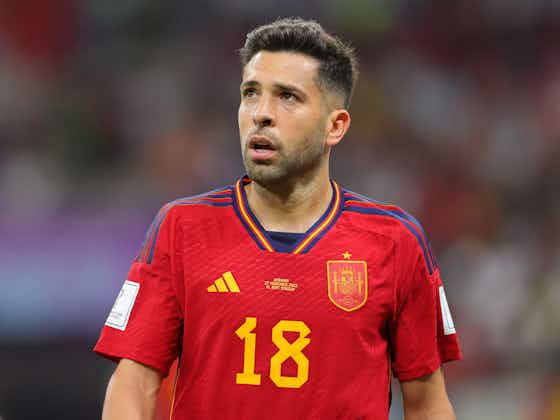 Article image:Jordi Alba did not expect to be named Spain captain for UEFA Nations League finals