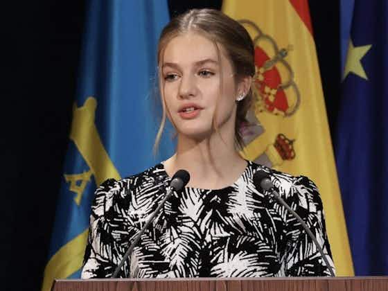 Article image:Crown Princess of Spain has supposed crush on Barcelona starlet Gavi