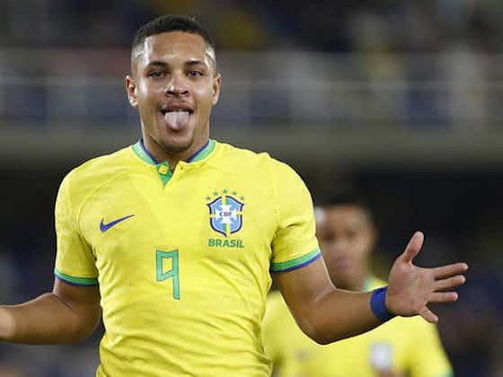 Article image:Analysis: Who is Vitor Roque, the Brazilian teenager linked with Barcelona?