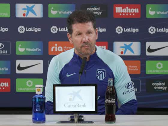 Article image:Diego Simeone confirms that Atletico Madrid will not be overly active in the transfer market this summer