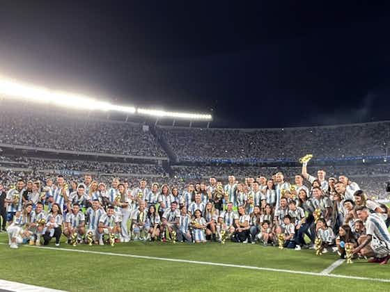Article image:WATCH: Lionel Messi and Argentina at the heart of further wild World Cup celebrations