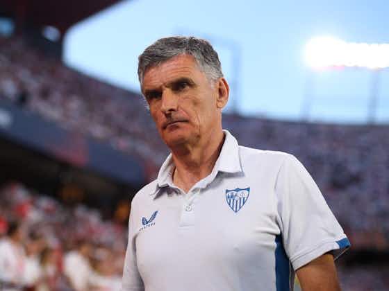 Article image:Jose Luis Mendilibar on Sevilla future – ‘Some of you thought here comes a dead man. He’s quite alive.’