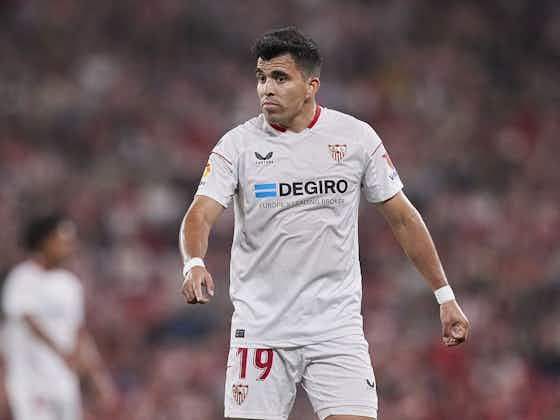 Article image:Sevilla stand firm on Aston Villa transfer push for Marcos Acuna