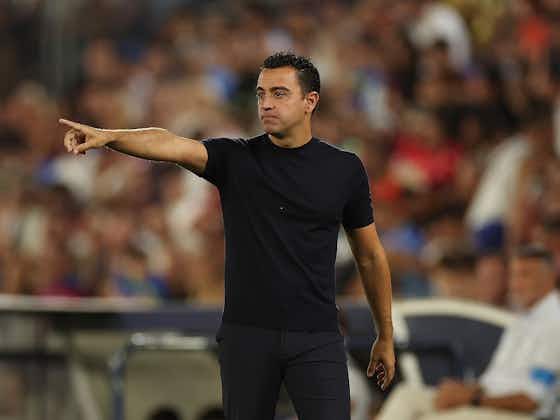 Article image:Xavi Hernandez picks out happiest moment as Barcelona manager