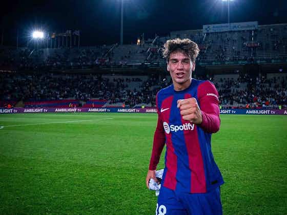 Imagem do artigo:Barcelona close to tying down ambitious 18-year-old forward to new contract