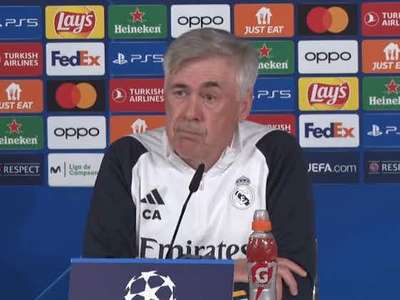 Article image:Carlo Ancelotti full of praise for “surprising” Real Madrid star – “He’s a gift for football”