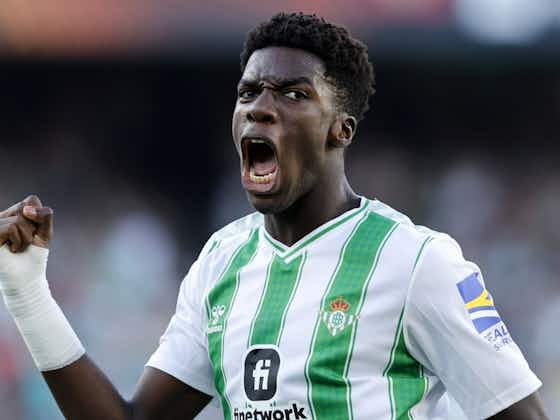 Article image:Real Betis starlet attracting attention from Newcastle United, Chelsea, Liverpool and Manchester United