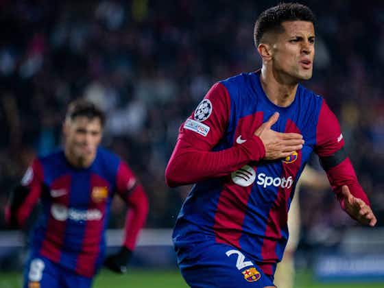 Article image:Barcelona will request second loan deal from Manchester City for Joao Cancelo