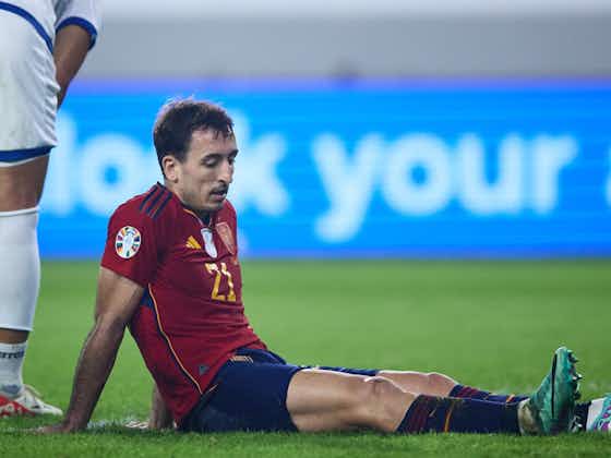 Article image:Real Sociedad star leaves Spain camp after suffering hamstring injury against Cyprus