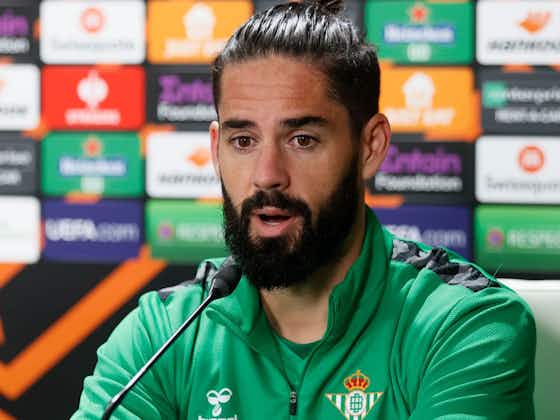 Article image:Isco reveals he was contacted by La Liga club before move to Real Betis