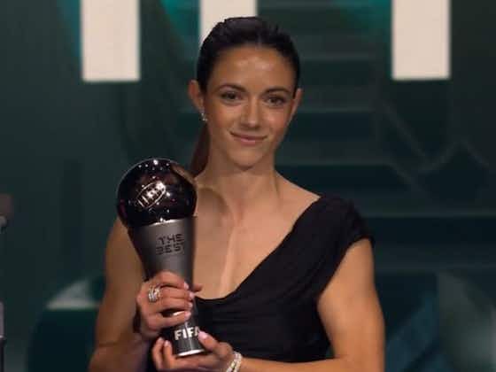 Article image:Barcelona superstar Aitana Bonmati caps off incredible 12 months by winning The Best FIFA Women’s Player of the Year award