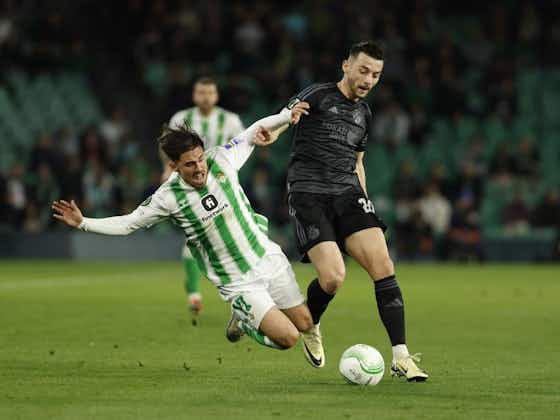 Article image:Real Betis facing Europa Conference League exit after losing at home to Dinamo Zagreb