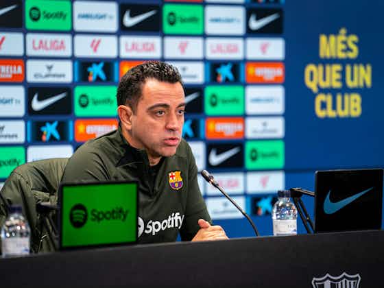 Article image:Barcelona and Xavi Hernandez set date to discuss future – won’t continue without signing of key player