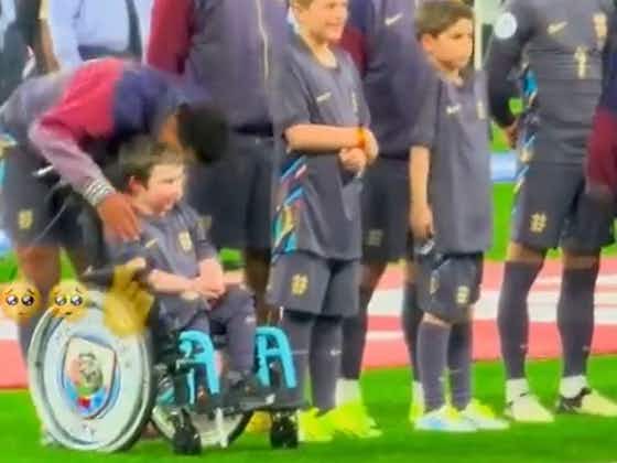 Article image:WATCH: Real Madrid star Jude Bellingham shows he is a class act with gesture while on England duty
