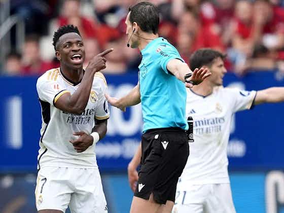 Article image:Confirmed: Report was filed to Federation about chants against Vinicius Junior during Real Madrid-Osasuna