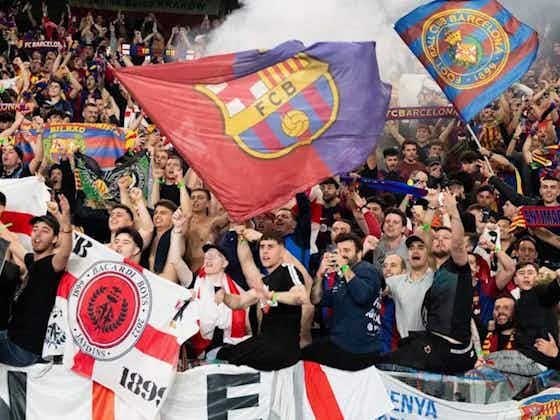 Article image:Barcelona fined by UEFA for racist behaviour from fans