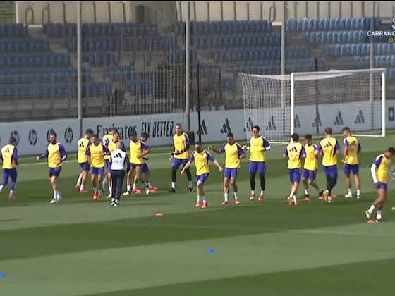 Image de l'article :Real Madrid starter absent from training 24 hours before El Clasico – but another makes surprise return
