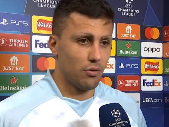 Article image:Manchester City’s Rodri Hernandez goes down with bitter response to Real Madrid defeat