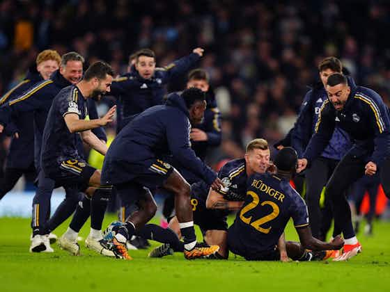 Article image:WATCH: What you didn’t see from Manchester City-Real Madrid penalty shootout