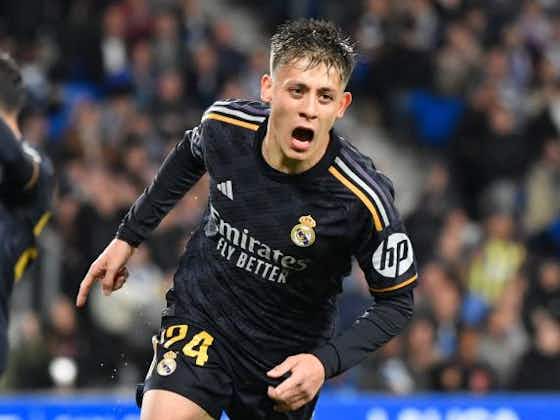 Article image:Real Madrid squad mesmerised by “genius” Arda Guler after match-winning performance