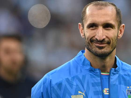 Article image:Video: Chiellini reunited with Italy national team squad in New York