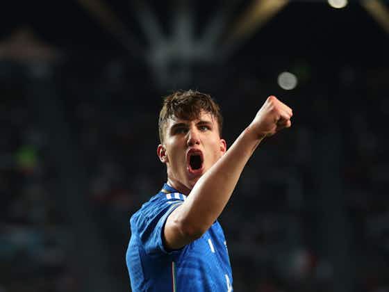 Article image:Video: Chelsea and Bologna youngsters shine as Italy U21s beat Latvia