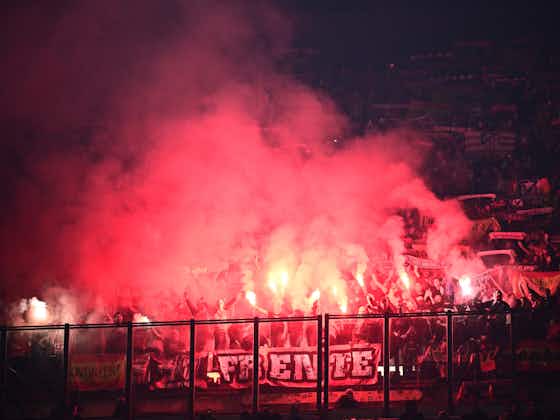 Article image:Picture: Milan ultras confront players after Europa League exit