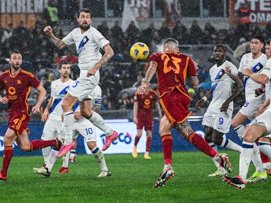 Article image:Acerbi: Inter defender reveals why he showed the middle finger to Roma fans