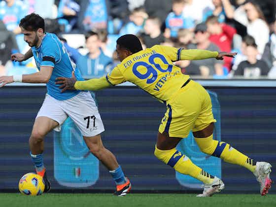 Article image:Serie A | Napoli 2-1 Verona: Kvaratskhelia comeback king