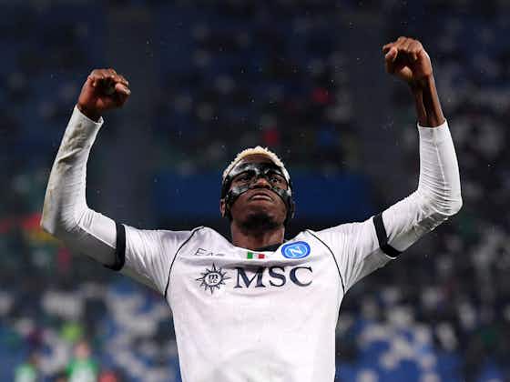 Article image:Chelsea and Arsenal blow as Napoli star Osimhen fuels PSG transfer speculation