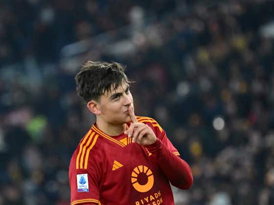 Article image:How Dybala reacted to Totti’s words about his Roma future