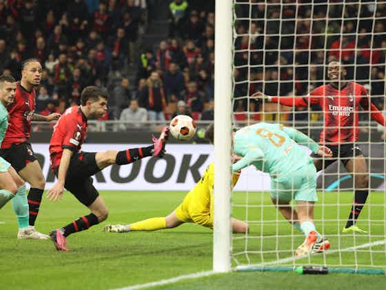 Article image:Pulisic on ‘stealing’ goal from Milan teammate Rafael Leao