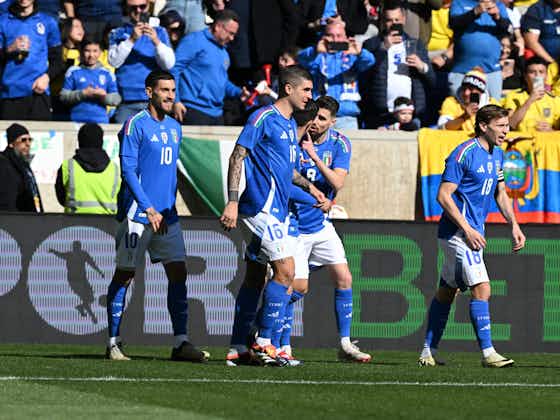 Article image:Barella, Jorginho, Pellegrini, Vicario: Newspapers’ verdicts on best and worst Italy players vs Ecuador
