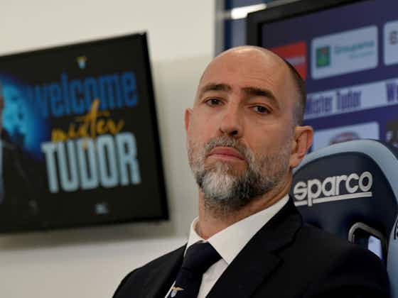 Article image:Tudor: ‘Takes time and patience to transform this Lazio’