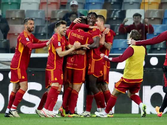 Article image:Why Roma players thanked Udinese fans after late 2-1 win in Serie A