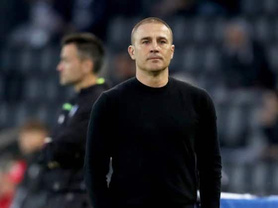 Article image:Cannavaro: ‘Can’t change much in two days’ – first Udinese post-match press conference